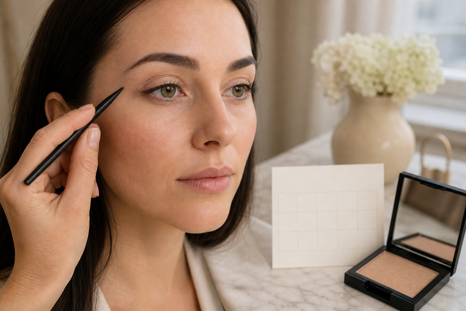 Lidstrich Permanent Make-up vor einem Event: wie früh planen