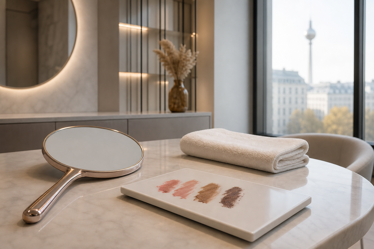Permanent Make-up für minimalistische Make-up-Routine in einem hochwertigen Berliner Beauty-Studio