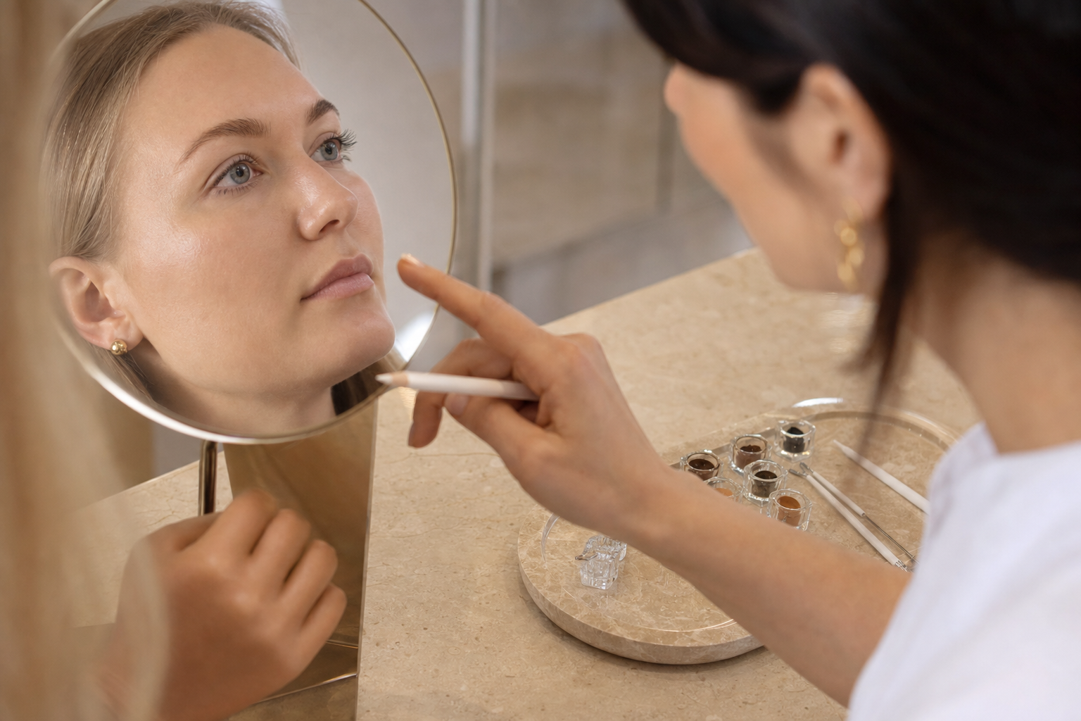 Wimpernkranzverdichtung bei hellen Wimpern natürlich erklären
