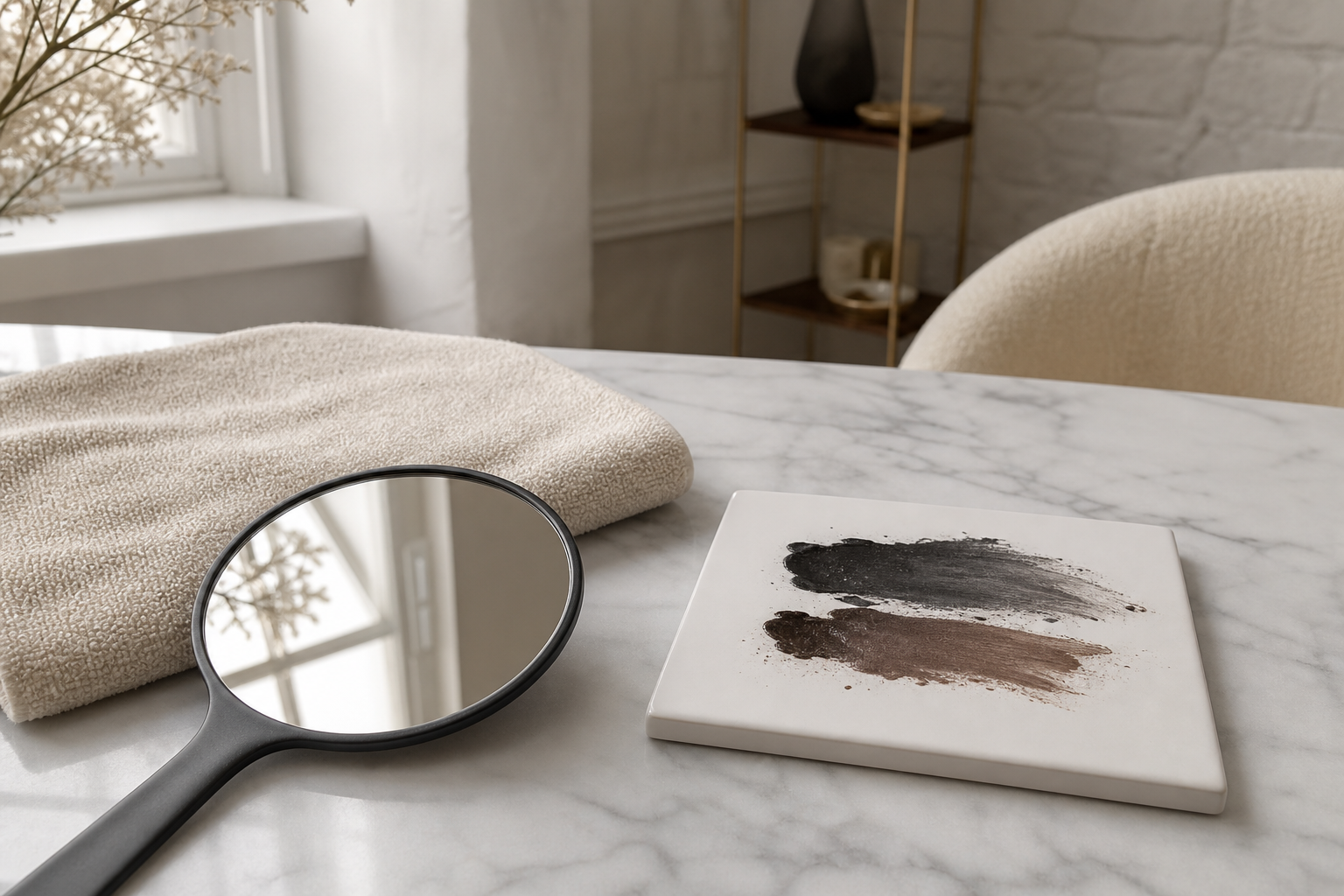 Wimpernkranzverdichtung für den Alltag ohne Eyeliner-Look in einem hochwertigen Berliner Beauty-Studio